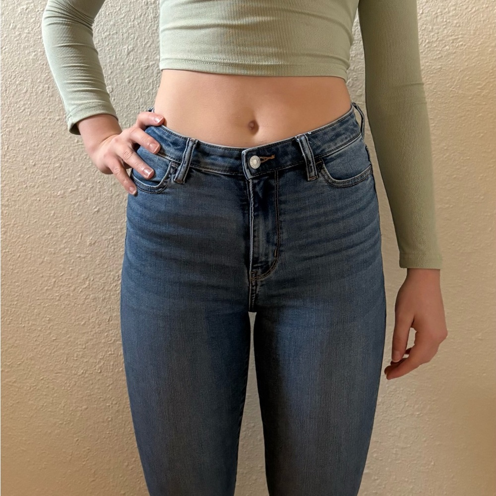 American Eagle Outfitters Women's Skinny Jeans in Blue